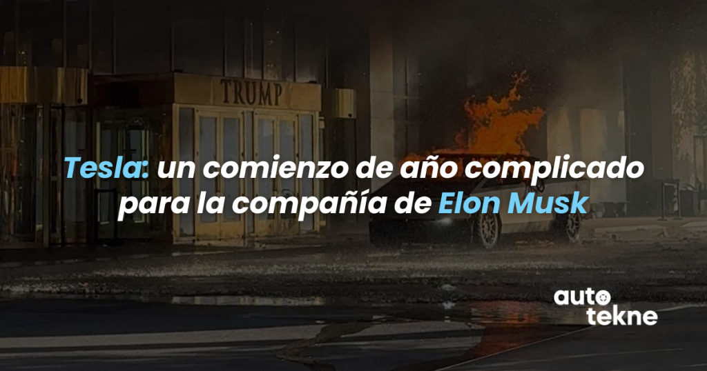 Tesla Cybertruck explotó y se incendió frente a la entrada principal del Trump Hotel Las Vegas, en Paradise, Nevada