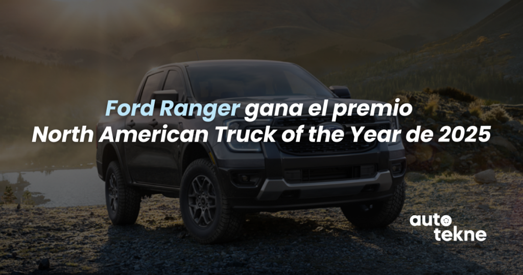 Ford Ranger gana el premio North American Truck of the Year de 2025