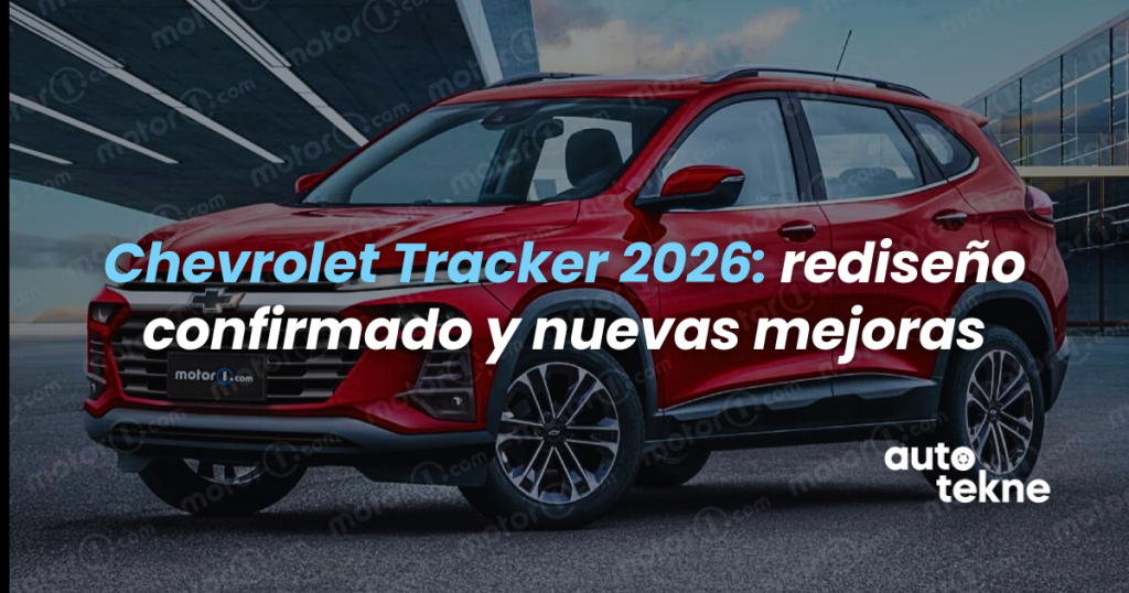 Chevrolet Tracker 2026 rediseño