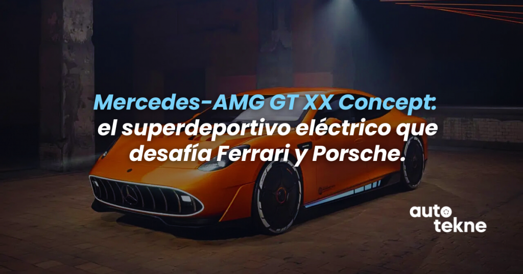 Mercedes-AMG GT XX Concept: el superdeportivo eléctrico que desafía Ferrari y Porsche.